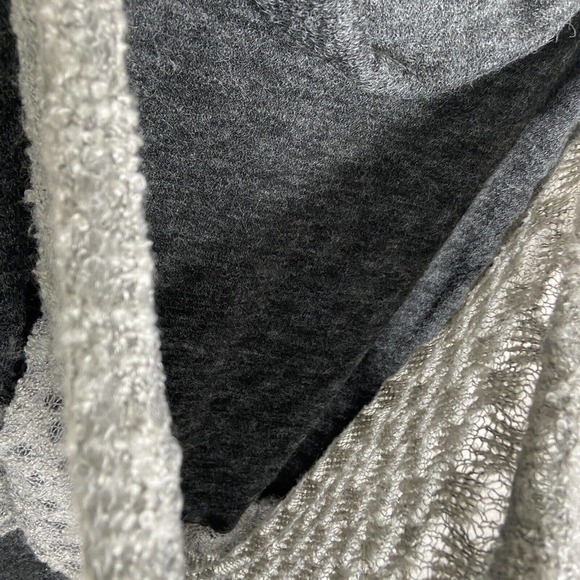 Altar'd State Cowl Neck Charcoal Sweater Tunic Sz M - Picture 4 of 9